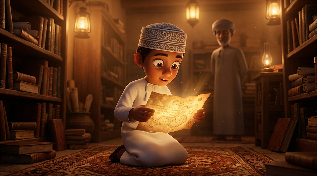 Ahmed Discovers the Map